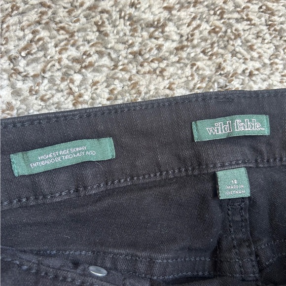 Wild Fable Black High Rise Women Jeans - Picture 2 of 9